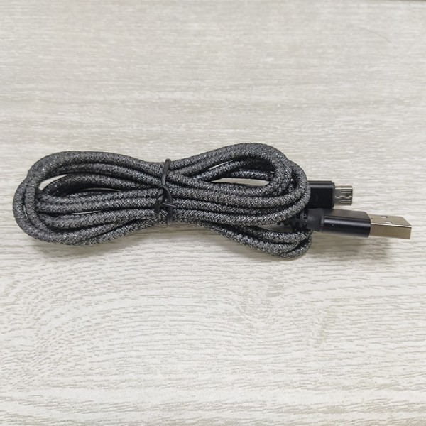漁絲編織Micro USB數(shù)據(jù)線，USB Type-A數(shù)據(jù)線